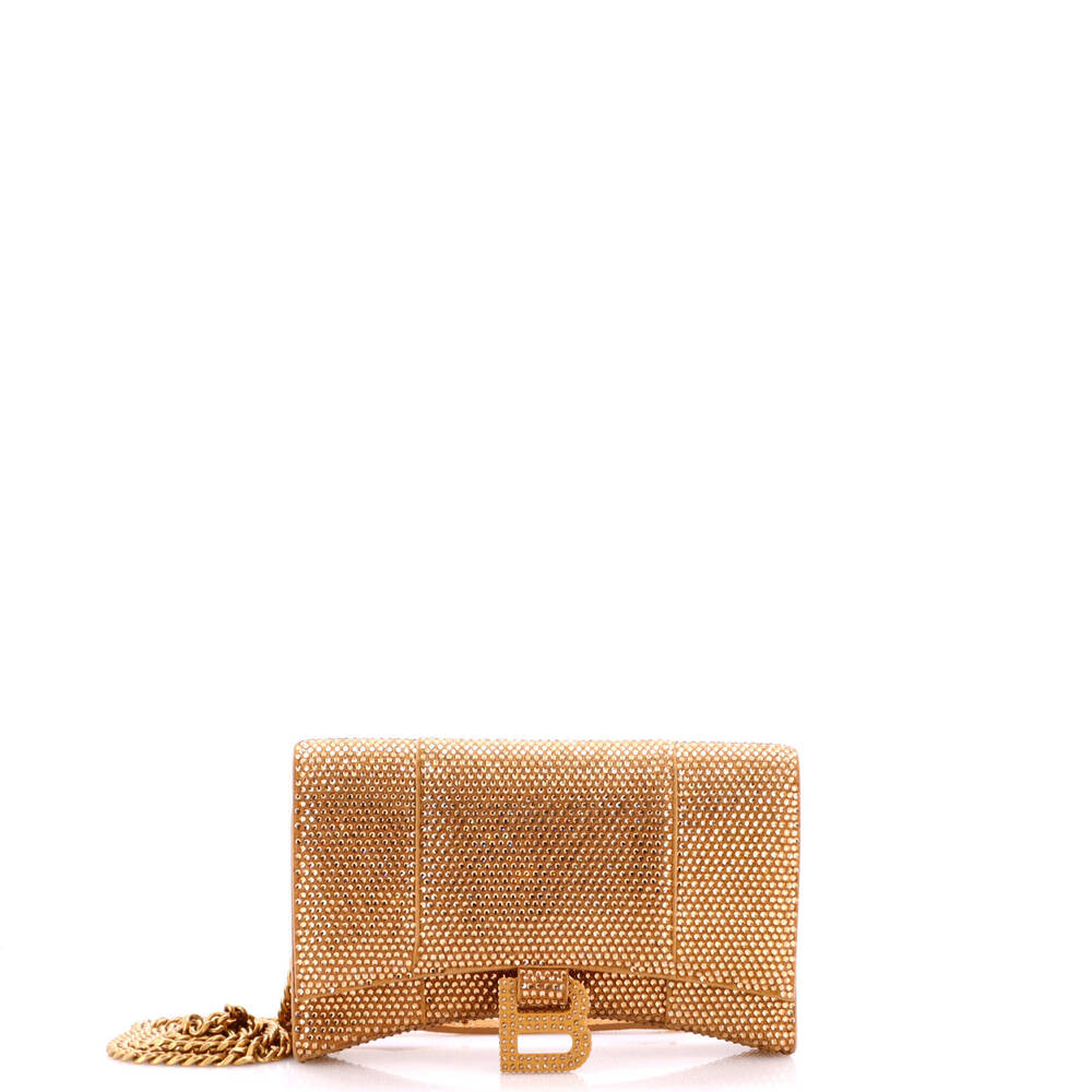 Balenciaga Hourglass Chain Wallet